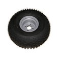 Tyre/Rim Assembly 22x11x8 by ATV City, black tire on gray rim, 100PCD, off-road ATV wheel