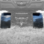 Can-Am Defender mud flap kit, pair of black fender flares by ATV City for HD8/HD10 UK fit