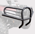 Hyper Front Bumper for Honda TRX420 FE/FM (2014-2025), Non-IRS, black powder-coated steel