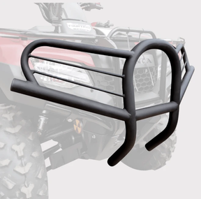 Hyper Front Bumper for Honda TRX420 FE/FM (2014-2025), Non-IRS, black powder-coated steel