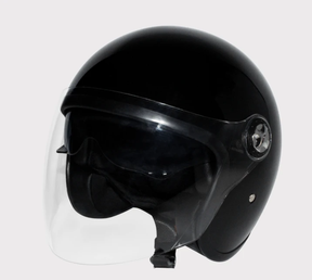 Hyper helmet, black, size 59-60 cm, clear face shield, ECE 22-06 motorcycle helmet