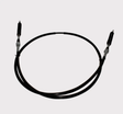Shift Cable for Kawasaki Mule Pro DXT FXT, 2015–2024 replacement for Pro FX/FXT, black OEM-style cable