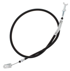 Rear foot brake cable for Yamaha ATVs (YFM350/YFM400 2003-2011), black with metal end fittings