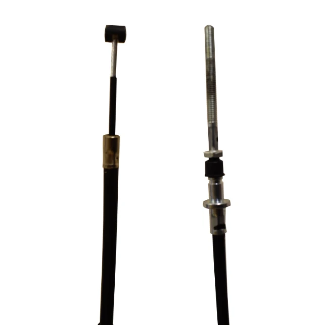 Hand brake cables (2) black for Yamaha YFM 350 Grizzly IRS 2007–2011 and YFM 450 Grizzly IRS 2008–2014