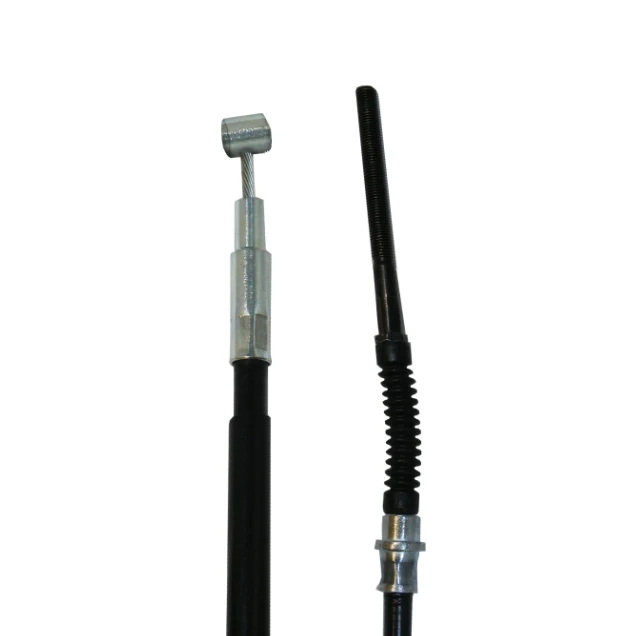 Hand brake cable pair for Honda TRX350 (2000–2006) and TRX400 Foreman (1995–2001); black cable with metal fittings ATV City