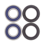 Hyper Wheel Bearing Kit for Honda Motorcycles all models 1990–2026; 4 bearings with blue and black seals for a precision fit