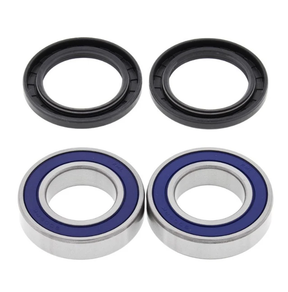 Hyper rear wheel bearing and seal kit for Suzuki quad bike ATV 2000-onwards, blue-sealed bearings, set of 4