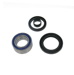 Hyper 4-piece front wheel bearing kit for Honda TRX Foreman 2006-2013/TRX680 Rincon; blue-sealed bearing and black seals