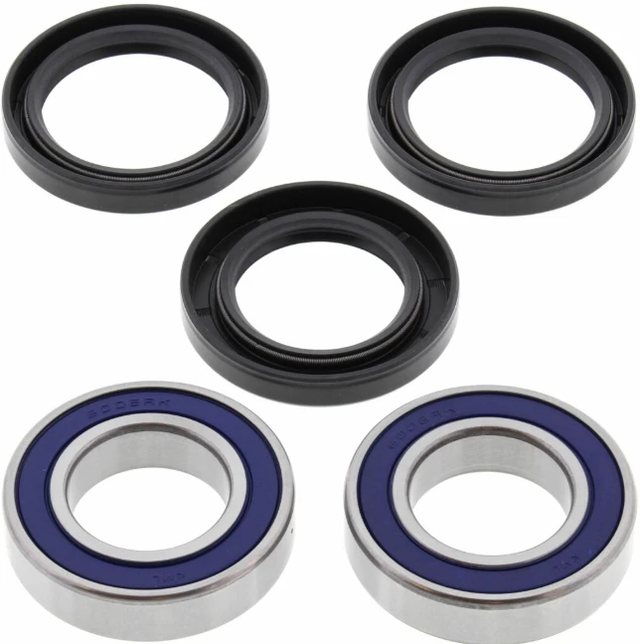 Hyper Honda lower steering stem bearing kit fits TRX500FPA 09–14, TRX500TM 05–06, TRX650 Rincon 03–05; 6-piece kit