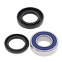 Lower Steering Bearing Kit for Honda ATVs, 3-piece set with blue-sealed bearing and black seals