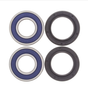 Honda wheel bearing kit by ATV City for Civic/Accord/CR-V 2000–2024; four bearings/seals, blue-ring bearings & black seals