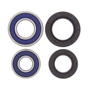 Front wheel bearing and seal kit for Yamaha YFM600/Grizzly 1999–2001 and YFM660 2002 by ATV City; 4-piece set with blue bearings and black seals