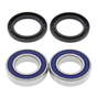 Wheel bearing kit for Suzuki ATV by ATV City; includes two bearings with blue seals and two black seals.