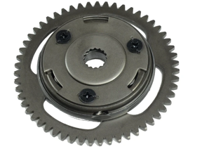 One-way starter clutch bearing assembly for Yamaha YFM125 Breeze/Grizzly; OEM 4KL1557000000