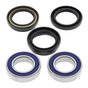 Wheel bearing and seal kit for Honda rear ATV and Suzuki/Yamaha front ATV models (6-piece)