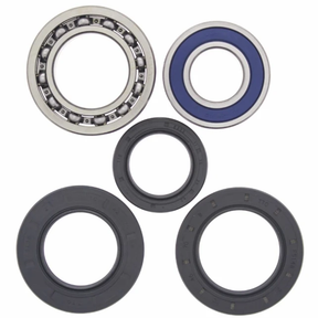 Rear wheel bearing kit for Yamaha YFM400FW Kodiak 1993-1999 ATV, 5-piece set with blue seal by ATV City
