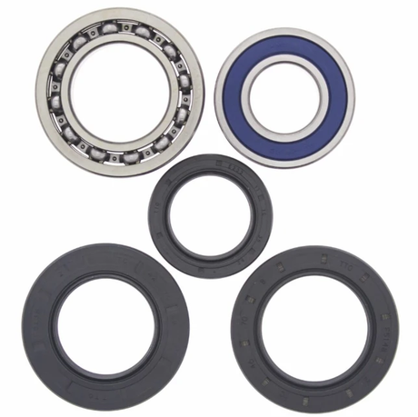 Rear wheel bearing kit for Yamaha YFM400FW Kodiak 1993-1999 ATV, 5-piece set with blue seal by ATV City