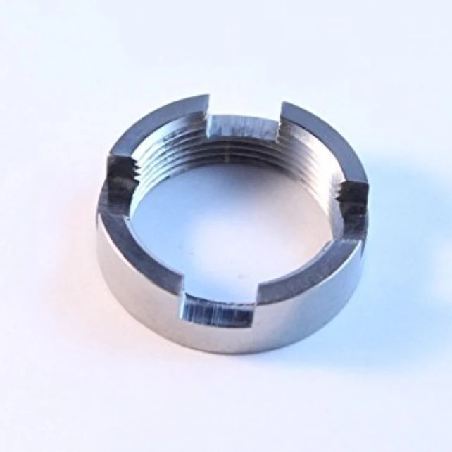 Honda swing arm pivot nut, OEM 90355-469-000; metal, fits ATC250SX 1985–87, TRX250 1985–87, TRX300 1990–2000
