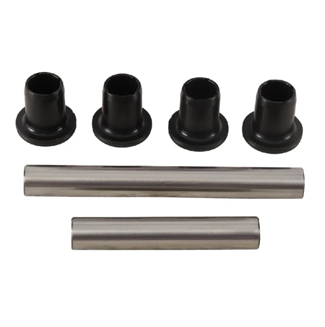 Knuckle Bush Kit for Polaris Ranger Diesel 1000D/570 by ATV City; four black bushings and two metal sleeves