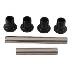 Knuckle Bush Kit for Polaris Ranger Diesel 1000D/570 by ATV City; four black bushings and two metal sleeves