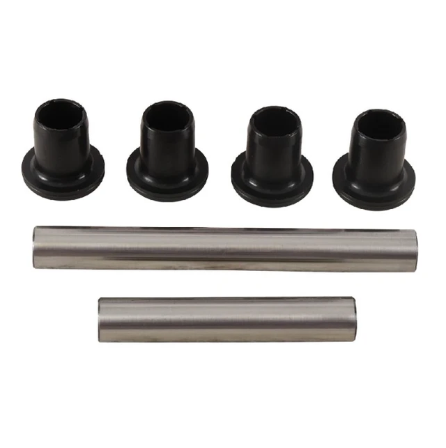 Knuckle Bush Kit for Polaris Ranger Diesel 1000D/570 by ATV City; four black bushings and two metal sleeves