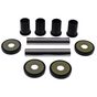 Rear Knuckle Bush Kit by ATV City for Honda TRX420FA/TRX500FA IRS 2015–2019; black bushings with silver sleeves