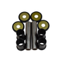 Rear Knuckle Bush Kit for Honda TRX 420 FA/FPA (2009-2014); yellow bushings with metal sleeves, ATV City