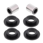 Shock bearing kit with 2 metal sleeves and 4 black bushings for Arctic Cat 400 (1998–2004) front & rear
