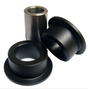 Front shock bush kit for John Deere Gator 855D (2011-2014) lower front - black rubber bushings, metal sleeve (ATV City)