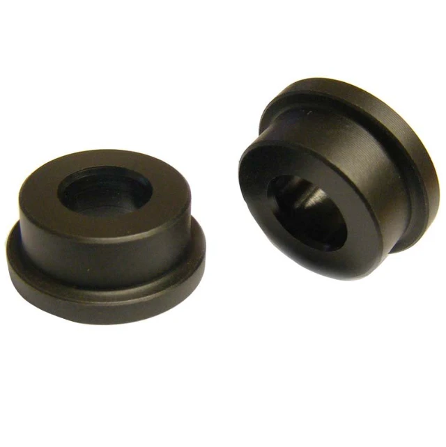 Front shock bush kit for Honda TRX 450 S/FM/ES 95-04; two black bushings