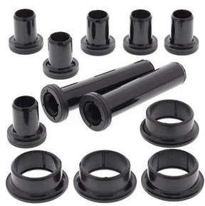 Hyper A-Arm Bush Kit for Polaris Rear IRS suspension; multi-piece black bushings and sleeves