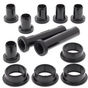 Hyper A-Arm Bush Kit for Polaris Rear IRS suspension; multi-piece black bushings and sleeves