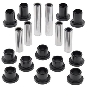 Rear IRS Suspension Kit for Arctic Cat 700 Diesel by Hyper with black bushings and silver sleeves