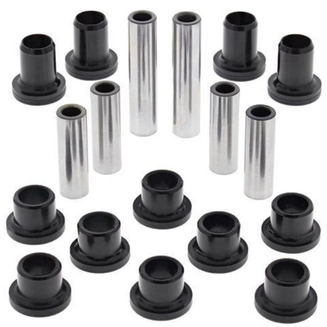 Rear IRS Suspension Kit for Arctic Cat 700 Diesel by Hyper with black bushings and silver sleeves