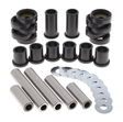 Hyper Rear IRS Suspension Kit for Suzuki LTA 450 King Quad with black bushings, sleeves and washers.