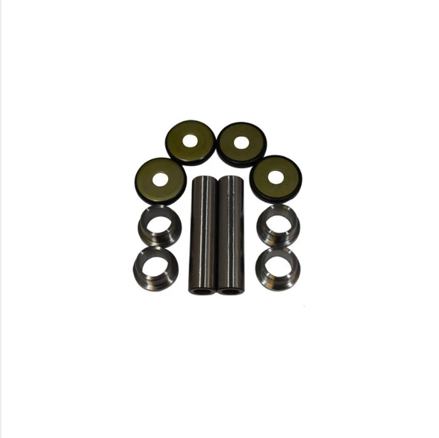 Hyper rear IRS suspension kit knuckle-side for Yamaha YFM 400/450/550/660/700 Grizzly Kodiak; metal bushings and sleeves.