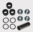 Hyper Upper A-Arm Bush Kit for Polaris General 1000 / RZR 900/1000 with seals, black and metal suspension bushings