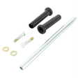 Lower A-Arm Bush Kit by Hyper for Polaris Sportsman 450/570; suspension bushings with bolts, sleeves and washers
