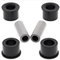 Hyper Upper A-Arm Bush Kit for Honda TRX200-680 (1990-2018); 6-piece set with black bushings and silver sleeves.