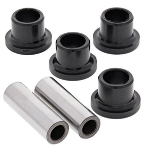 Hyper Front Lower A-Arm Bush Kit for Arctic Cat Prowler; 4 black bushings, 2 metal sleeves, hardware included.