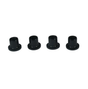 A-Arm Bush Kit by Hyper | black suspension bushings for Polaris Outlaw/Predator/Scrambler/Sportsman, 4-piece set