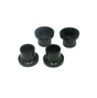 Hyper black lower A-arm bush kit for Can-Am Commander/Outlander 2001-2017; suspension bushings, 4-piece set