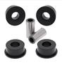 Hyper Lower A-Arm Bush Kit for Arctic Cat/Suzuki 250–500; suspension bushings with black cups and silver sleeves (8 pcs)