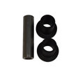 Front A-Arm Bush Kit by Hyper for Polaris Sportsman 2006-2010; metal sleeve with two black upper/lower bushings