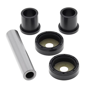 Front King Pin Kit for Kawasaki KFX50 03-06 and Suzuki LT50/LTA50 84-87/02-06; 5pc with metal pin and black bushings
