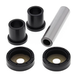 Front King Pin Kit for Kawasaki KFX80 LT80 LTZ50, 5-piece black bushings with silver sleeve ATV City