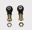 Tie Rod End Kit pair for Polaris Sportsman 450/570 2021-2025 by ATV City, gold-tone rod ends with black joints.