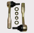 Tie Rod End Kit by ATV City for Polaris Ranger 902 EU Diesel (2019-2022); 2 ball joints with gold-tone mounting arms.