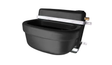JFC Agri Drinking Bowl Black with fast-fill float valve for livestock waterers