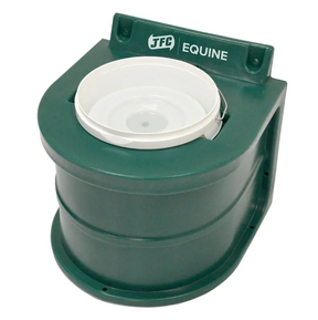 JFC Agri thermal equine drinker green insulated water trough with frost protection, no electricity